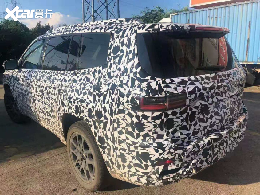 新款Jeep大指挥官谍照 或成都车展亮相