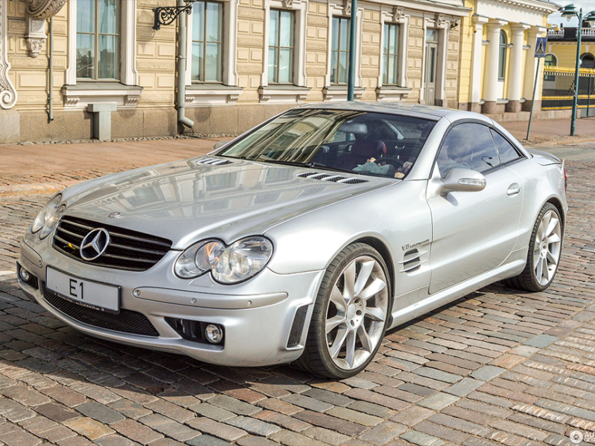 全新梅赛德斯-AMG SL首发 4座的敞篷车