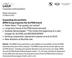 ����������ʽ�չ�ALPINA �ɵ��Ĵ�Ʒ��