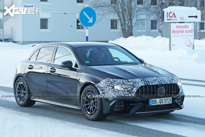 新款AMG A 45谍照曝光