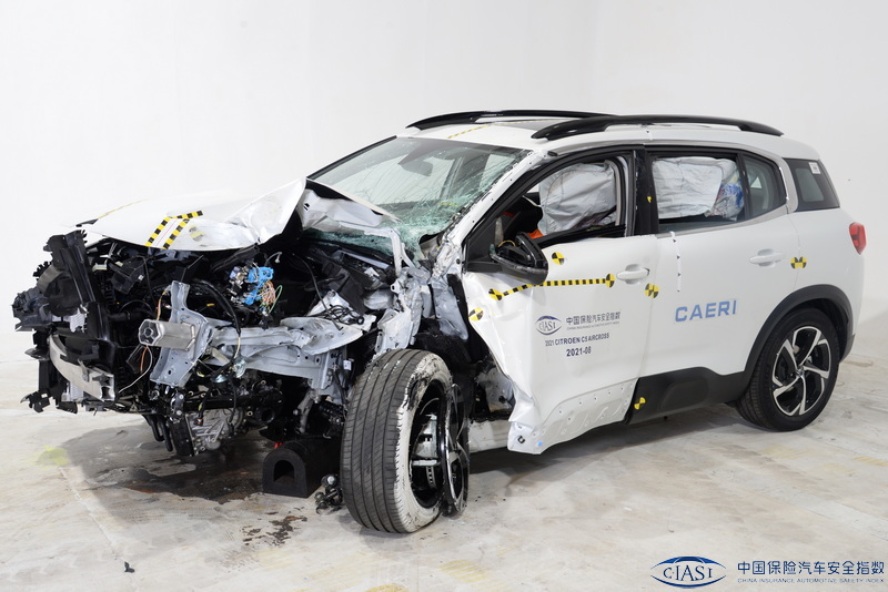 中保研七车碰撞解析:丰田c-hr/雪铁龙天逸c5 aircross-爱卡汽车
