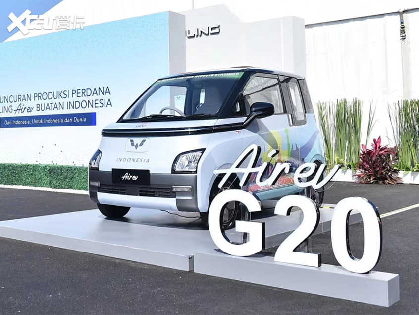 五菱Air ev（右舵版）印尼下线