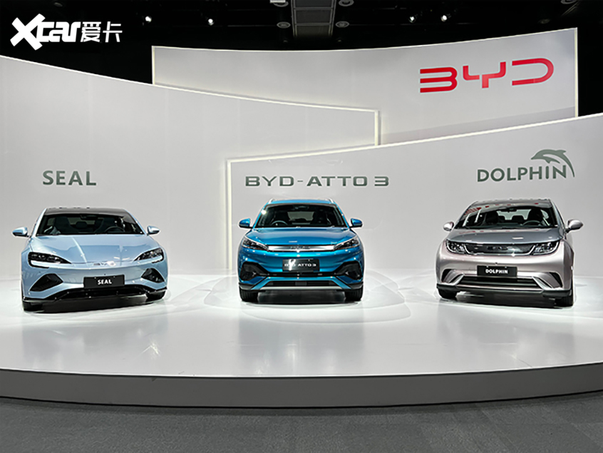 比亚迪汽车 BYD ATTO3 限定 非売品 1/18 ミニカー - ミニカー