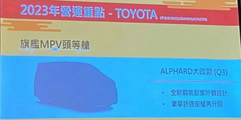 全新丰田埃尔法