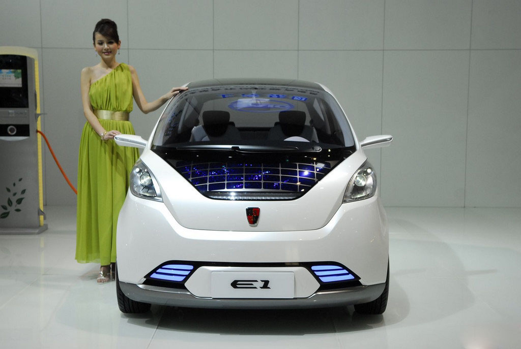 曝荣威e1概念车量产版谍照