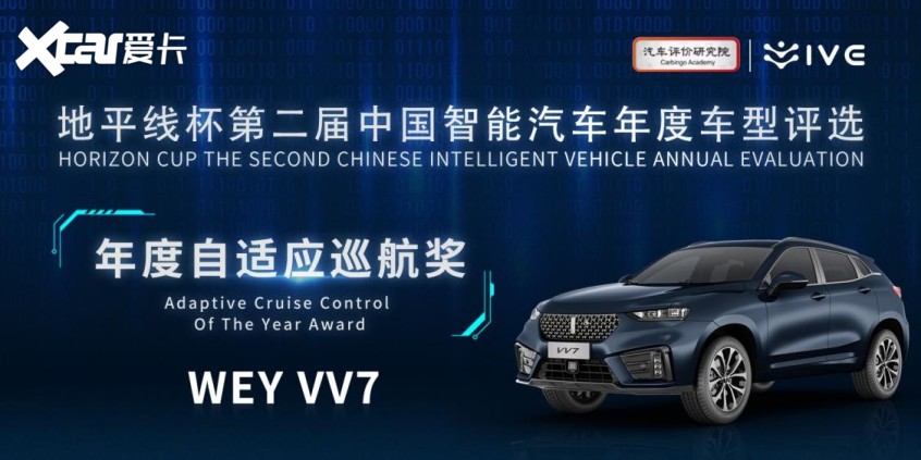 年度自适应巡航奖   WEY  VV7年度自适应巡航奖   WEY