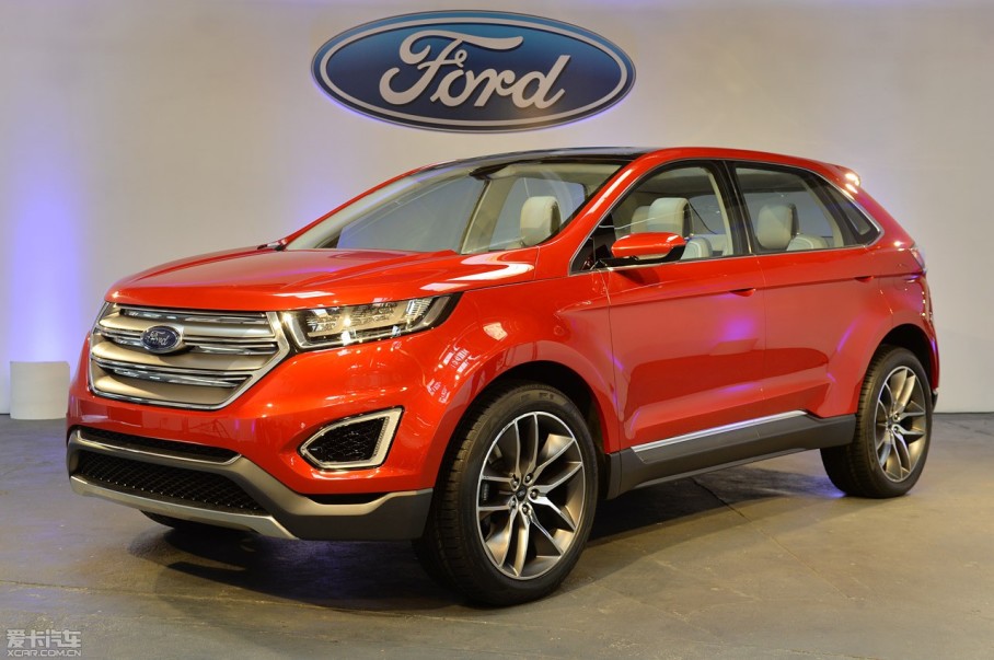 福特小型suv——ecosport(即國內的翼搏)的改款車型效果圖被曝光