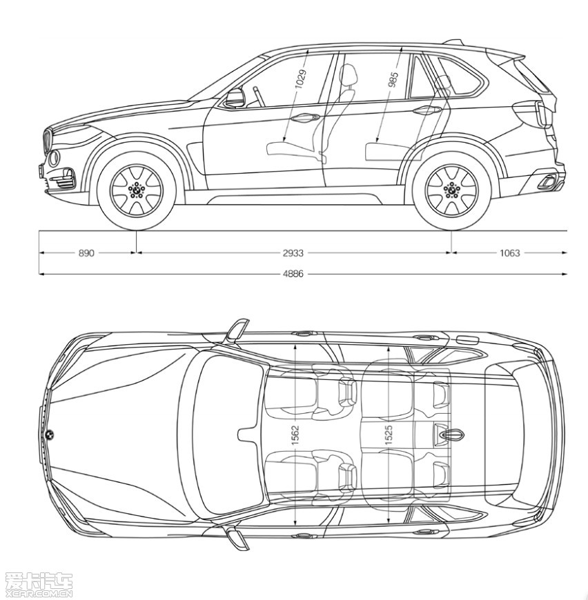 新宝马x5法兰克福发布