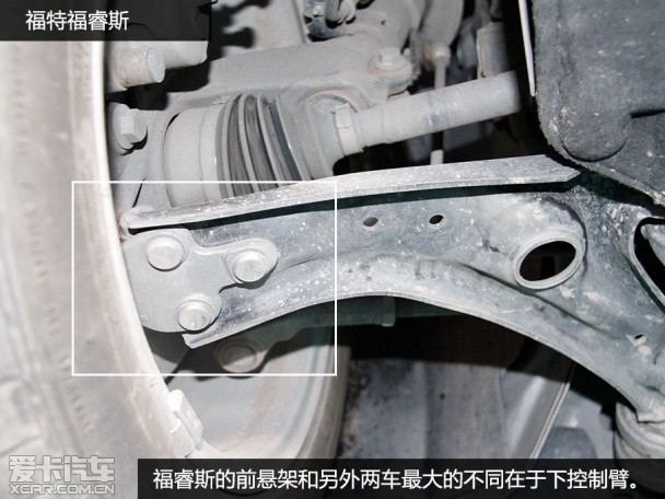 福睿斯底盘解析