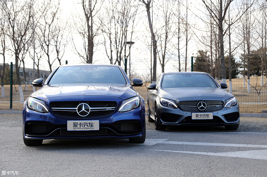 90后来找茬amgc43和c63差了一辆c300