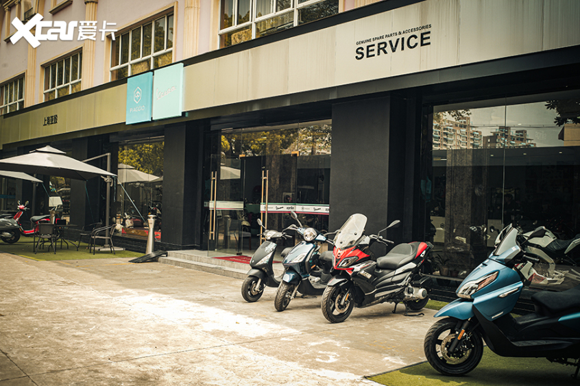 骑行魔都与vespa发现最纯正的复古味道