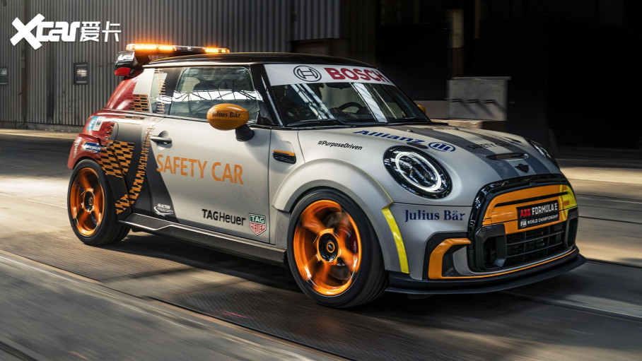 > 纯电动mini jcw安全车