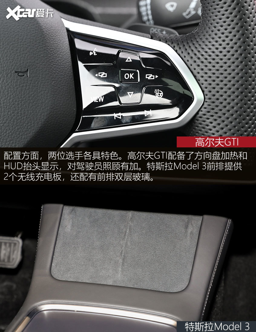 高尔夫GTI对比特斯拉Model 3