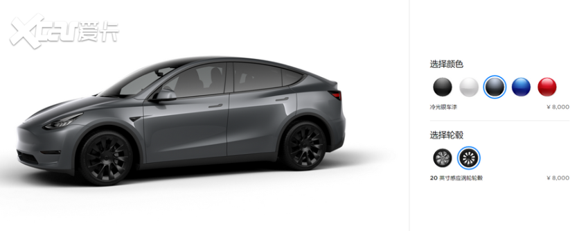 实拍Model Y