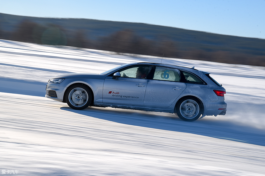 冰雪试驾奥迪S4 Avant