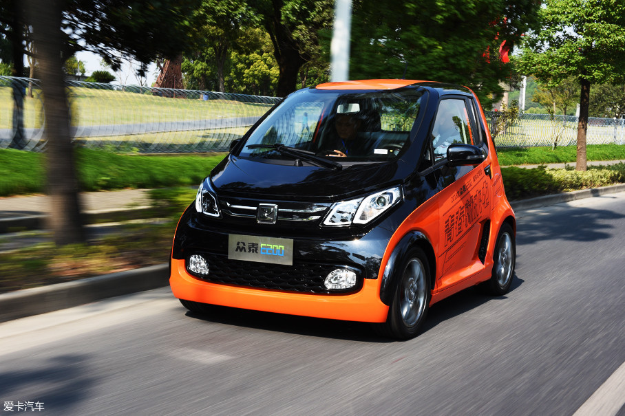试驾众泰e200电动车-爱卡汽车图片