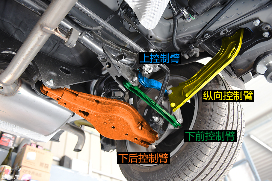 领克01底盘解析图片