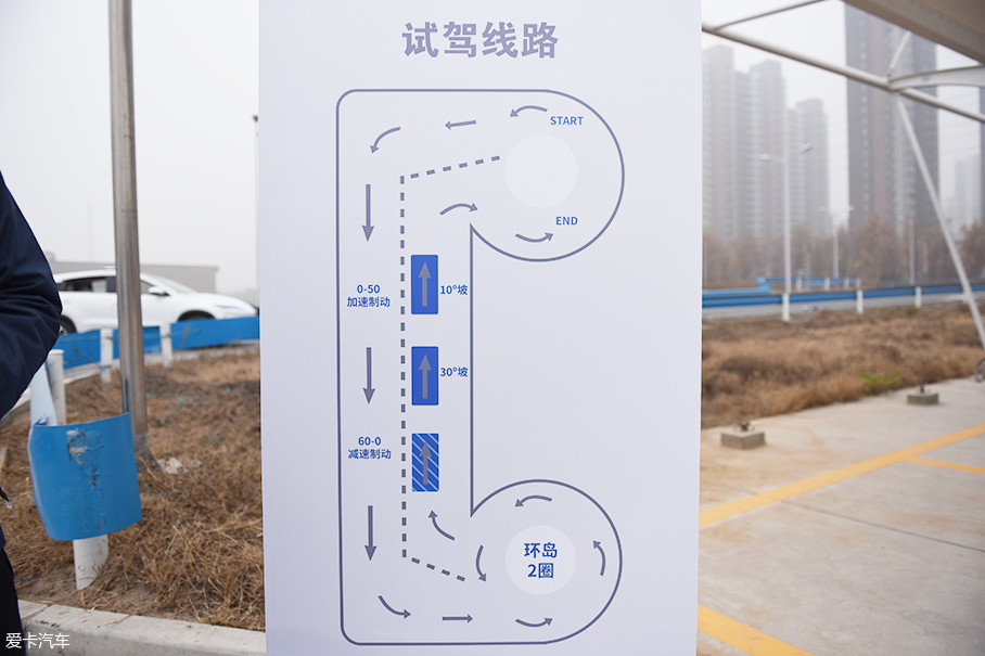 可以看到整个动态试驾体验非常简单,且都是固定科目,坦白来讲对于这辆