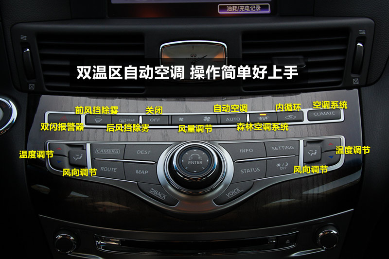 5l 奢华版中控区_英菲尼迪q70l混动全车详解_爱卡汽车