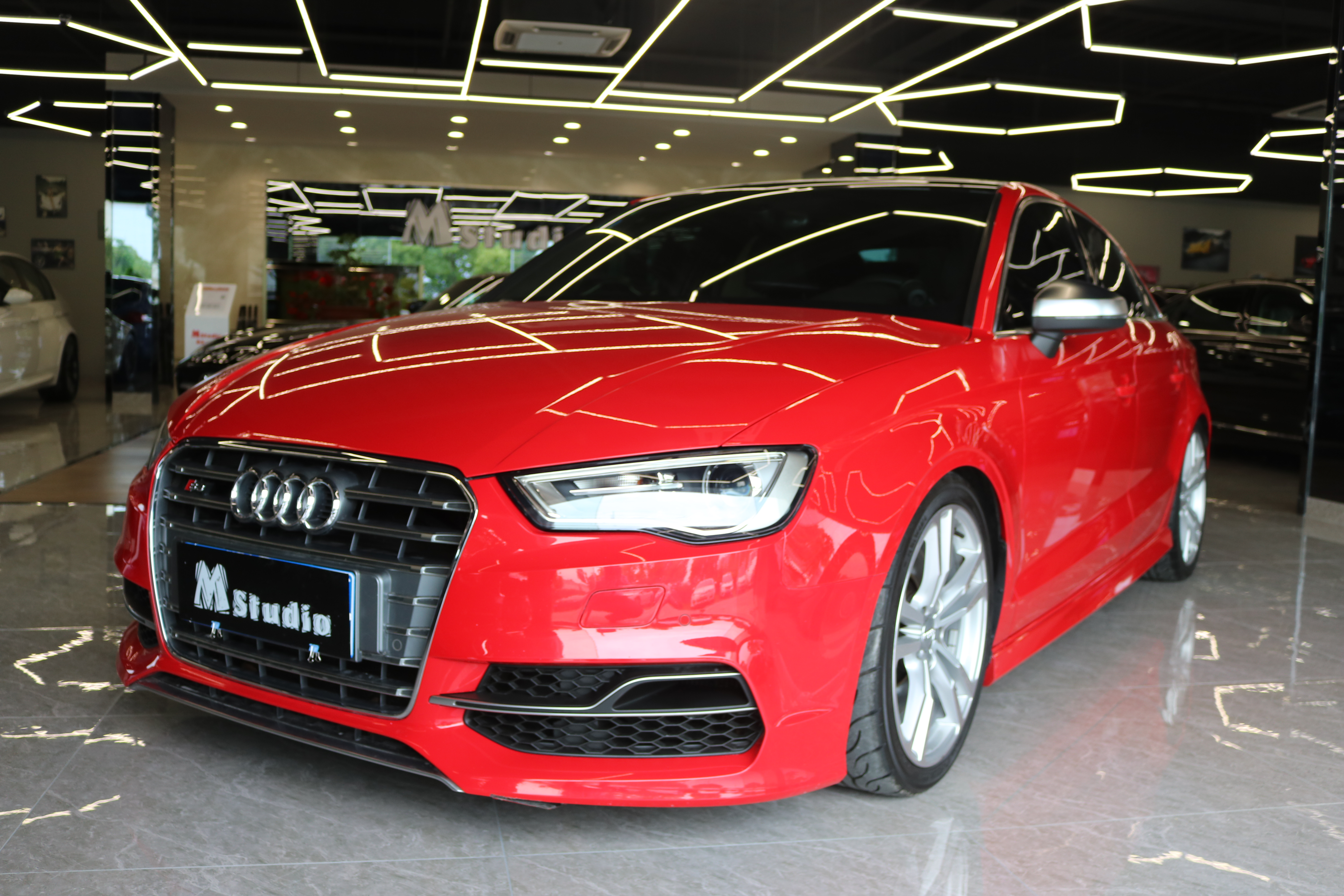 2014广州车展 实拍奥迪 s3 limousine